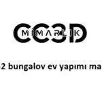 50 m2 bungalov ev yapımı maliyeti
