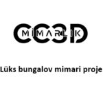 Bursa Lüks bungalov mimari proje çizimi