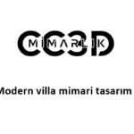 Bursa Modern villa mimari tasarım hizmeti